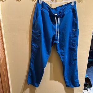 Figs Yola 2.0 high waisted skinny jeans royal blue xxl